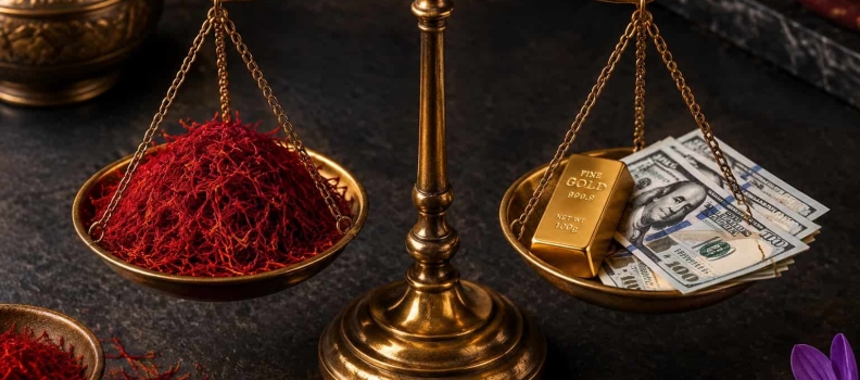 قیمت زعفران امروز (۱۴۰۵) + عوامل مؤثر بر نرخ زعفران اصل