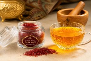 طرز صحیح دم کردن زعفران و عصاره غلیظ زعفران دم کرده